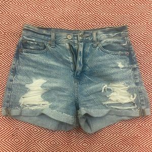 AE mom jeans shorts